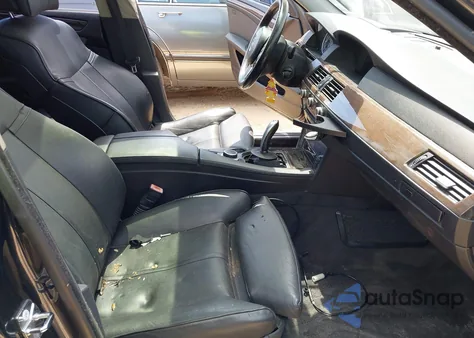 2008 BMW 550I из США, поврежденный, VIN WBANW53568CT48806